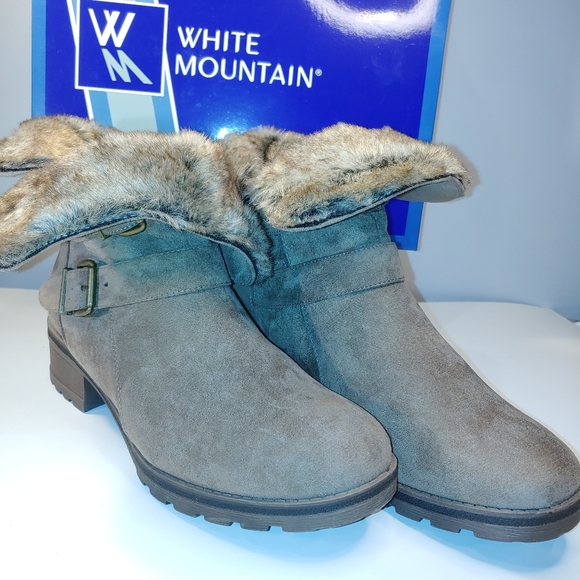 white mountain chastity bootie